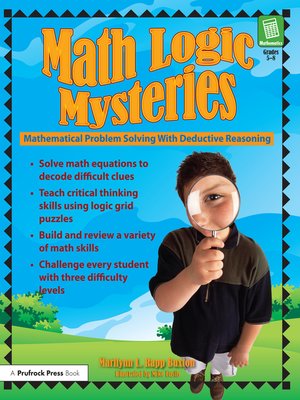 cover image of Math Logic Mysteries